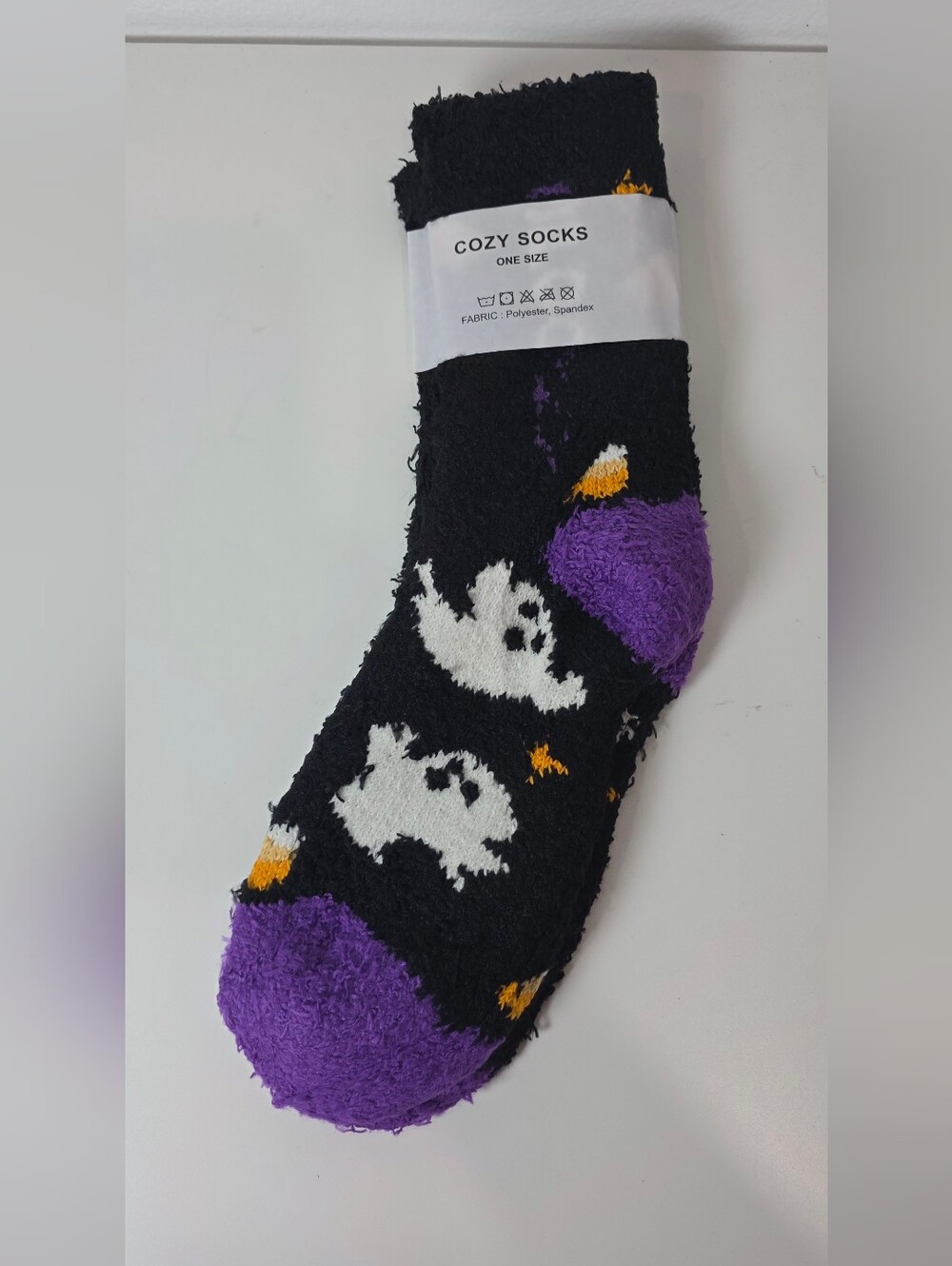 🎃 One Size Halloween Ghost Socks